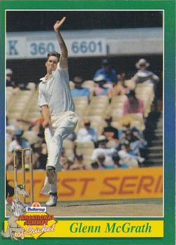 1995 Buttercup Sensational Summer of Cricket #NNO Glenn McGrath Front