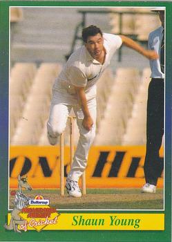 1995 Buttercup Sensational Summer of Cricket #NNO Shaun Young Front