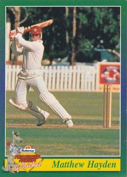 1995 Buttercup Sensational Summer of Cricket #NNO Matthew Hayden Front