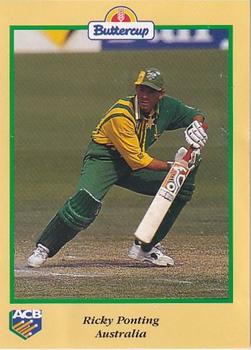 1995-96 Buttercup (Unscratched) #NNO Ricky Ponting Front