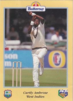 1995-96 Buttercup (Unscratched) #NNO Curtly Ambrose Front