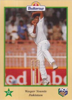 1995-96 Buttercup #NNO Waqar Younis Front