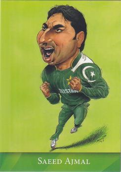 2013 Cow Corner Cricket Character Cards #03 Saeed Ajmal Front