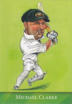 2013 Cow Corner Cricket Character Cards #09 Michael Clarke Front