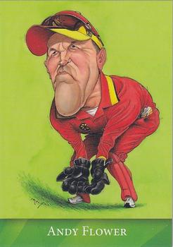 2013 Cow Corner Cricket Character Cards #16 Andy Flower Front