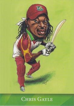 2013 Cow Corner Cricket Character Cards #18 Chris Gayle Front