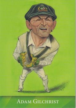 2013 Cow Corner Cricket Character Cards #19 Adam Gilchrist Front