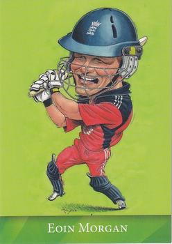 2013 Cow Corner Cricket Character Cards #29 Eoin Morgan Front
