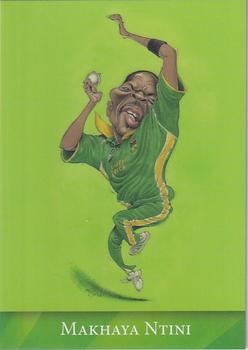 2013 Cow Corner Cricket Character Cards #30 Makhaya Ntini Front