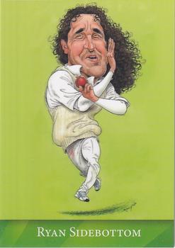 2013 Cow Corner Cricket Character Cards #39 Ryan Sidebottom Front