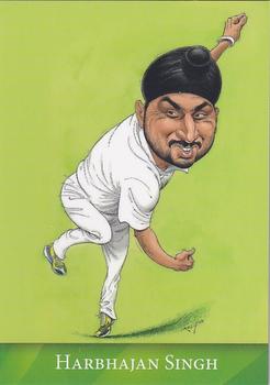 2013 Cow Corner Cricket Character Cards #40 Harbhajan Singh Front