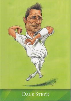 2013 Cow Corner Cricket Character Cards #42 Dale Steyn Front