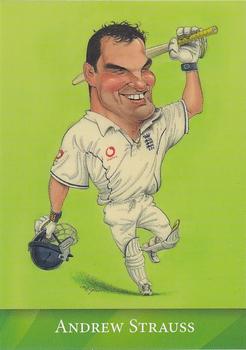 2013 Cow Corner Cricket Character Cards #43 Andrew Strauss Front