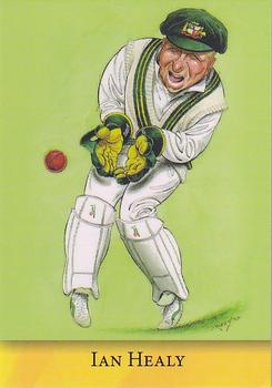 2014 Cow Corner Cricket Character Cards World Class #16 Ian Healy Front