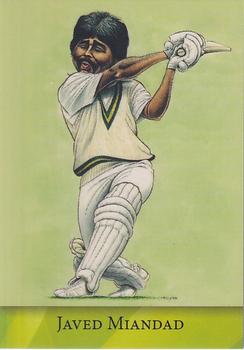 2014 Cow Corner Cricket Character Cards World Class #27 Javed Miandad Front
