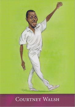 2014 Cow Corner Cricket Character Cards World Class #34 Courtney Walsh Front