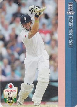 2010-11 Cricket Australia Ashes Mini Bat Player Card Collection #15 Kevin Pietersen Front