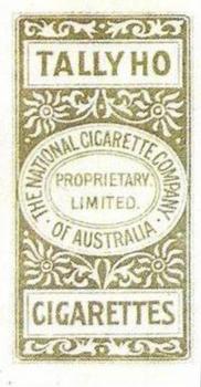 1897-98 The National Cigarette Company of Australia English Cricket Team #NNO Tom Richardson Back