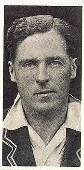 1928 Major Drapkin & Co. Australian and English Test Cricketers #35 Frank Woolley Front