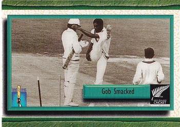 1995 The Topp Promotions Co. Centenary of New Zealand Cricket #6 Michael Holding / John Parker Front