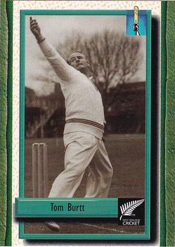 1995 The Topp Promotions Co. Centenary of New Zealand Cricket #28 Tom Burtt Front