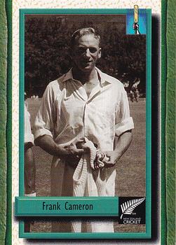 1995 The Topp Promotions Co. Centenary of New Zealand Cricket #30 Frank Cameron Front