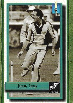 1995 The Topp Promotions Co. Centenary of New Zealand Cricket #33 Jeremy Coney Front