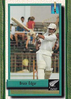 1995 The Topp Promotions Co. Centenary of New Zealand Cricket #37 Bruce Edgar Front