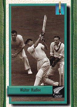 1995 The Topp Promotions Co. Centenary of New Zealand Cricket #38 Walter Hadlee Front