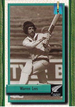 1995 The Topp Promotions Co. Centenary of New Zealand Cricket #42 Warren Lees Front