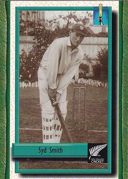 1995 The Topp Promotions Co. Centenary of New Zealand Cricket #50 Syd Smith Front