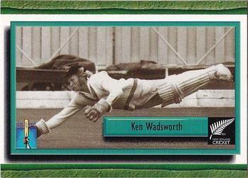 1995 The Topp Promotions Co. Centenary of New Zealand Cricket #52 Ken Wadsworth Front