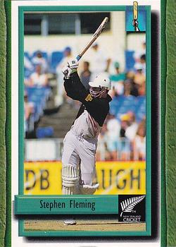 1995 The Topp Promotions Co. Centenary of New Zealand Cricket #56 Stephen Fleming Front