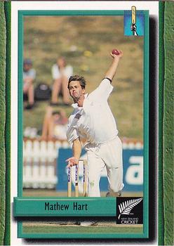 1995 The Topp Promotions Co. Centenary of New Zealand Cricket #58 Matthew Hart Front