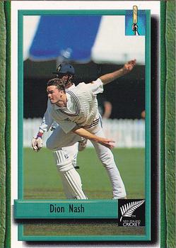 1995 The Topp Promotions Co. Centenary of New Zealand Cricket #60 Dion Nash Front