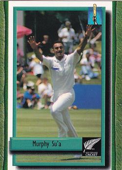 1995 The Topp Promotions Co. Centenary of New Zealand Cricket #64 Murphy Su'a Front