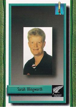 1995 The Topp Promotions Co. Centenary of New Zealand Cricket #76 Sarah Illingworth Front