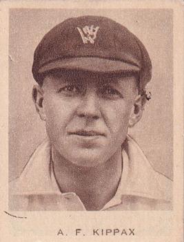 1934 Dudgeon & Arnell Australian Test Team #3 Alan Kippax Front