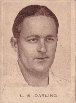 1934 Dudgeon & Arnell Australian Test Team #10 Len Darling Front