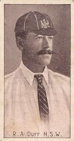 1905 Sniders & Abrahams Australian Cricket Team #NNO Reggie Duff Front