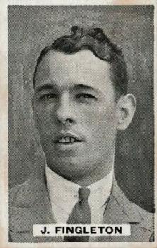 1932 Sweetacres Champion Chewing Gum #34 Jack Fingleton Front