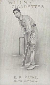 1911-12 Wills's Australian and English Cricketers #23 Edgar Mayne Front