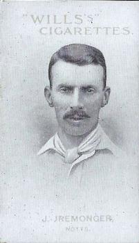 1911-12 Wills's Australian and English Cricketers #59 James Iremonger Front