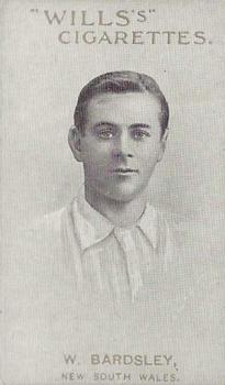 1911-12 Wills's Australian and English Cricketers #3 Warren Bardsley Front