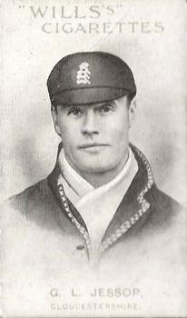 1911-12 Wills's Australian and English Cricketers #32 Gilbert Jessop Front