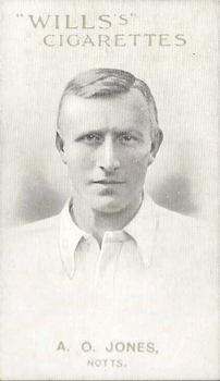 1911-12 Wills's Australian and English Cricketers #47 Arthur Jones Front