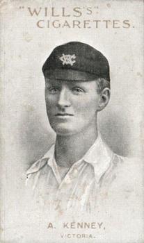 1911-12 Wills's Australian and English Cricketers #2 Arthur Kenny Front