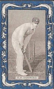 1909 Wills's Australian and English Cricketers #NNO Vernon Ransford Front