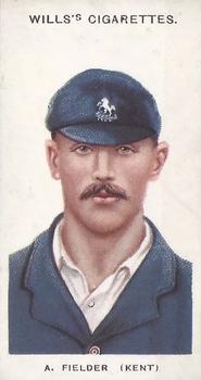 1908 WILLS's Cigarettes; Cricketers #8 Arthur Fielder Front