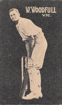 1930 Australian Licorice Australian Cricketers #NNO Bill Woodfull Front